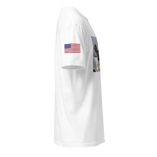 Fiesta aquí, camiseta unisex