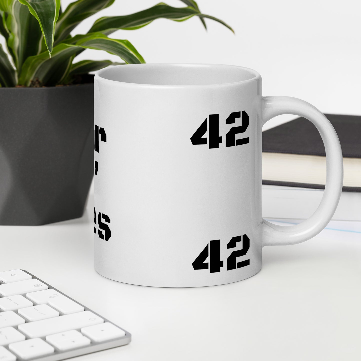 Return from NYC II, White glossy mug