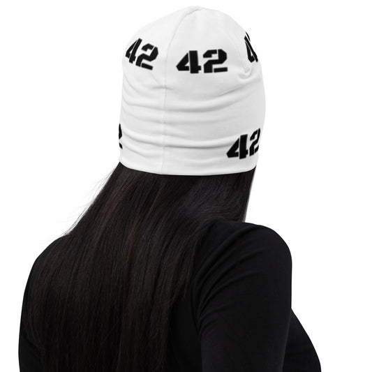 Gorro con estampado integral "Blessed Born Day Lyssa"