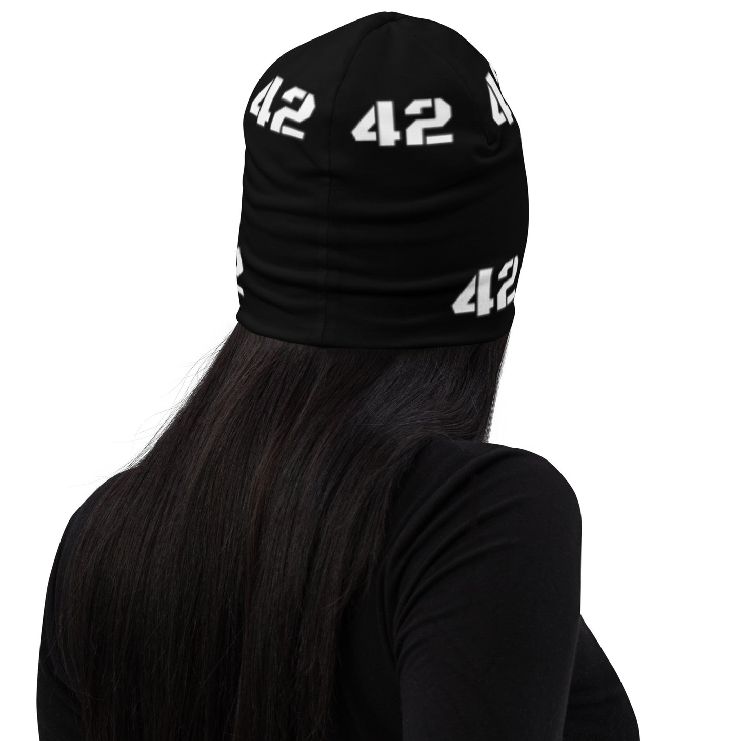 Blessed Born Day, Ms. Lisa, All-Over Print Beanie