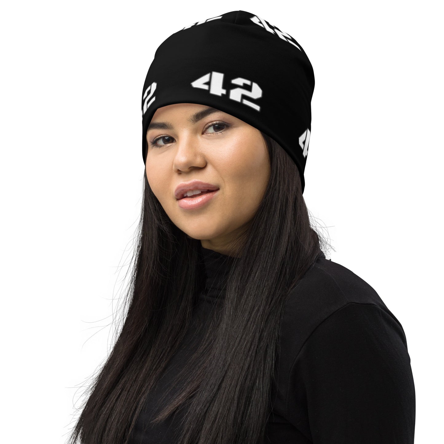 Blessed Born Day, Ms. Lisa, All-Over Print Beanie