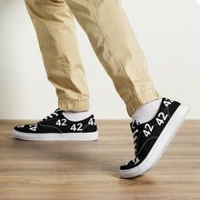Load image into Gallery viewer, We live!, Men’s lace-up canvas shoes
