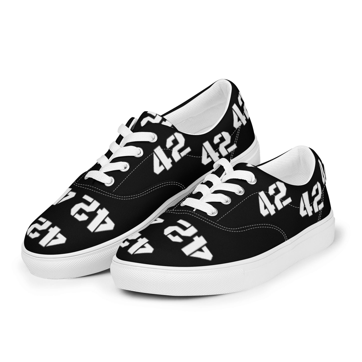 We live!, Men’s lace-up canvas shoes