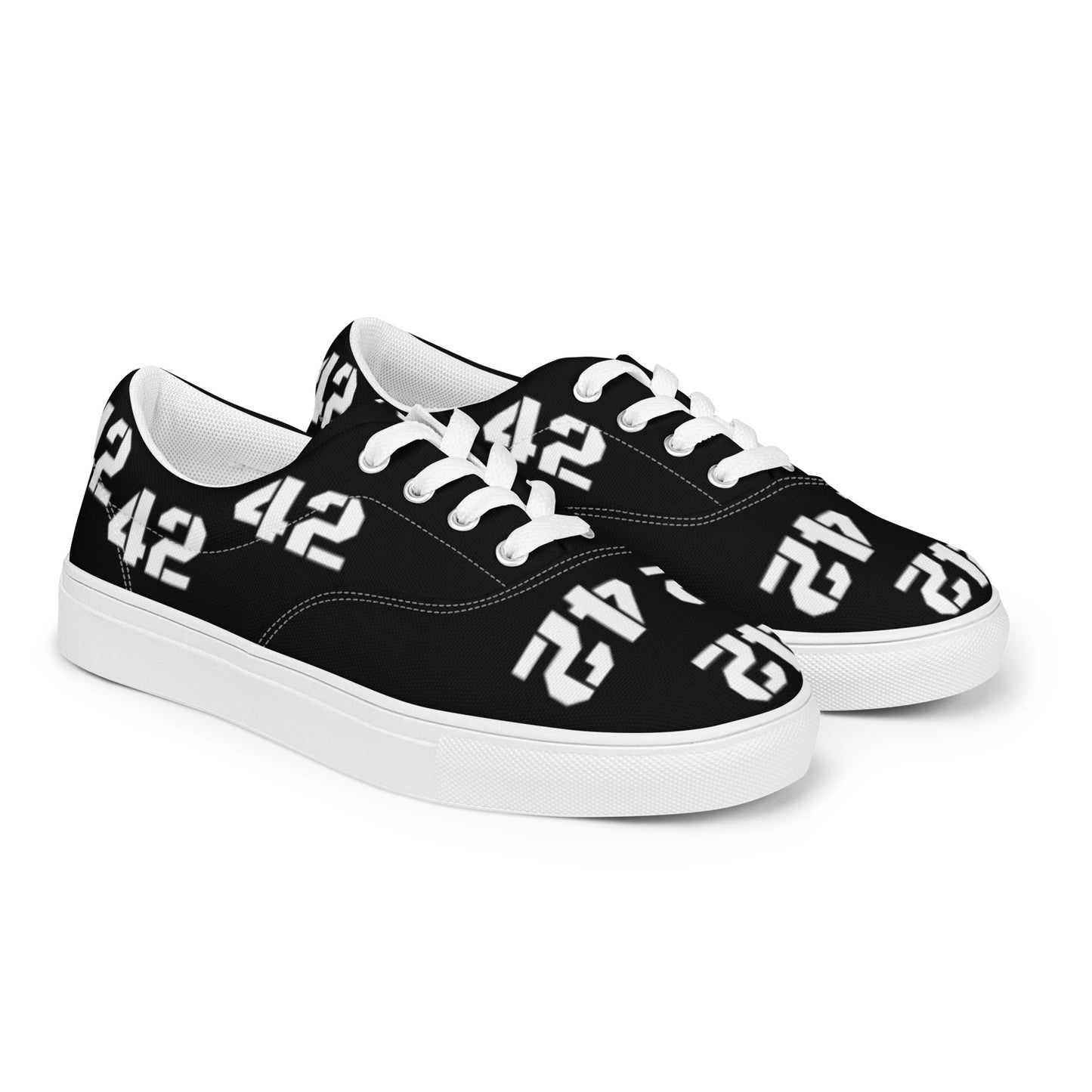 We live!, Men’s lace-up canvas shoes