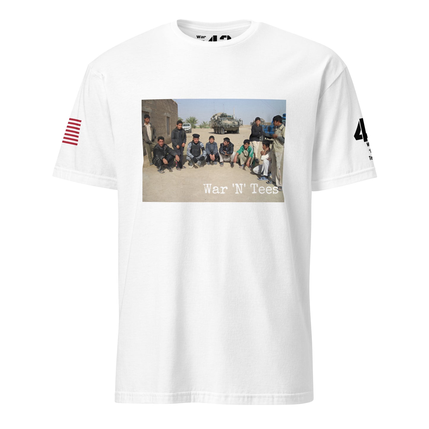 Camiones y un powwow, camiseta unisex