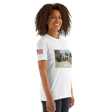 Cargar imagen en el visor de la galería, Trucks &amp; a powwow, Unisex T-Shirt
