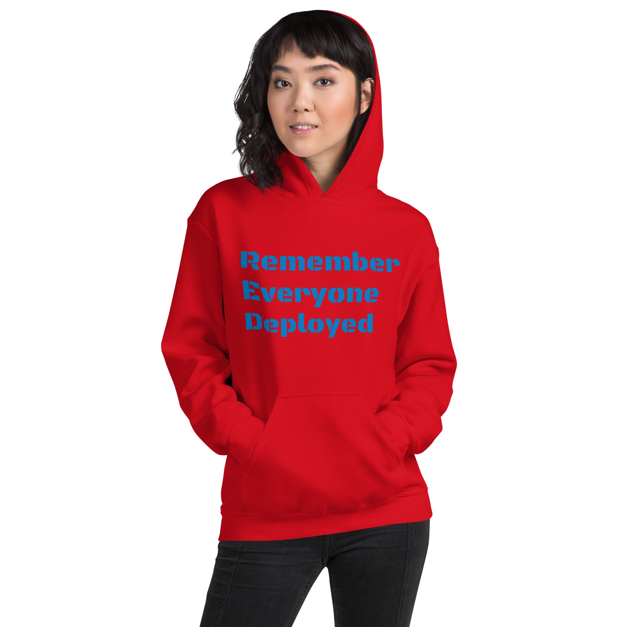 Red friday online hoodie