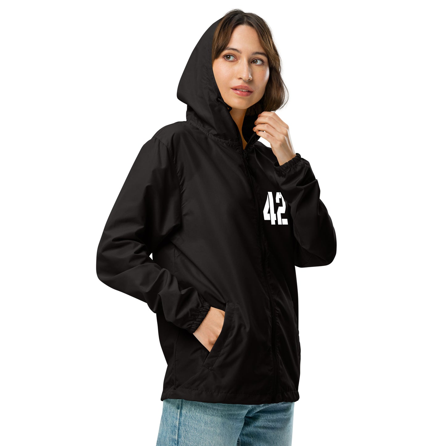 I'm good, Unisex lightweight zip up windbreaker