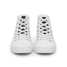 Load image into Gallery viewer, Joy comes in the mourning, Women&#39;s High Top Canvas Shoes
