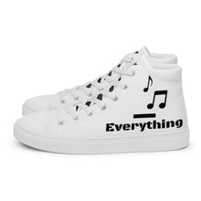 画像をギャラリービューアに読み込む, Joy comes in the mourning, Women&#39;s High Top Canvas Shoes
