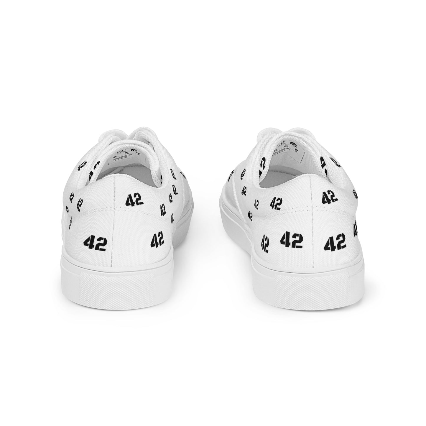 Blessed in spite of the mess, Women’s lace-up canvas shoes