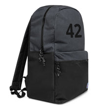 Load image into Gallery viewer, Potential world record for 400m sprint in sec, Embroidered Champion Backpack
